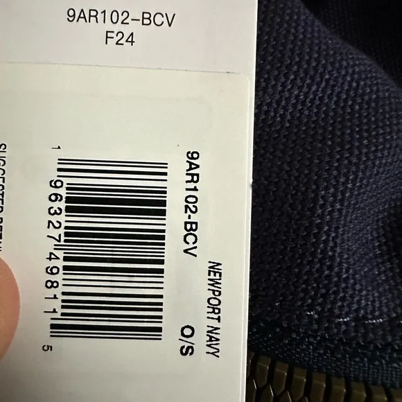 Polo Ralph Lauren Varsity Patches Newport Canvas Duffle Bag PWing Preppy Sport - Picture 12 of 12